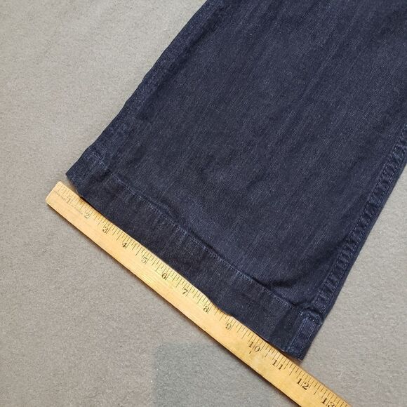 HUDSON Blue Wide Leg Flare Jeans made in USA size 27 dark wash - Picture 15 of 16